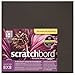 Ampersand Art Supply Scratch Art Panel: Museum Series Scratchbord, 1/8 Inch Flat Profile, 12