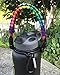 Hydro Flask Handle - Paracord Survival Strap with Security Ring for Wide Mouth Water Bottles Carrier (Colorful/Black)