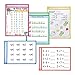 Dry Erase Pockets Rusable Dry Erase Sleeves 30 Pack Eraseble Pocket Sleeve Protect Clear Pocket with Hole Hanger and Colorful Edge(5colors)