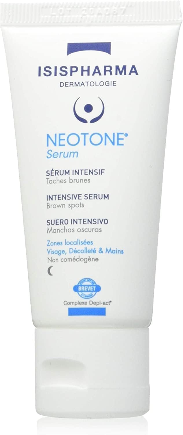 ISISPHARMA NEOTONE SERUM - Serum for face - With Glycolic Acid and Salicylic Acid - Reduces dark spots and all type of spots - Peeling solution - Suitable for All Skin types - Made in France