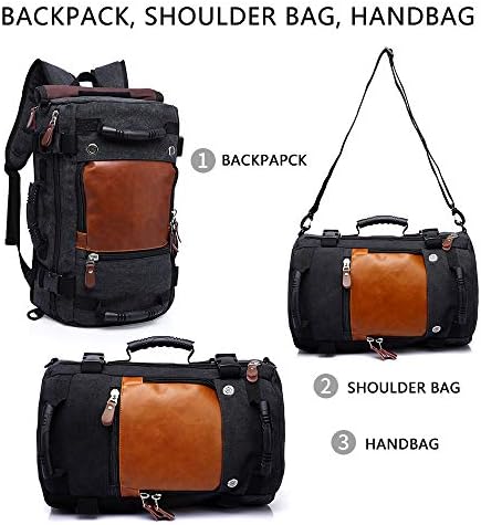 kaka backpack for men,travel bag carry on weekender mochilas bag ,mens backpack for travel ,laptop backpack fit 15.6'' notebook with shoulder straps,black 3 kaka backpack for men,travel bag carry on weekender mochilas bag ,mens backpack for travel ,laptop backpack fit 15.6'' notebook with shoulder straps,black