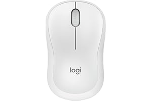 Mouse Sem Fio Logitech M240 com Conexão Bluetooth, Clique Silencioso, Design Ambidestro Compacto, Bateria de 18 Meses, Compat