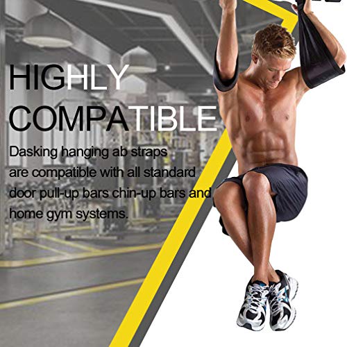 DASKING-Fitness-Ab-Straps-1-Pair-Gym-Hanging-Sling-Straps-with-Quick-Locks-for-Pull-Up-Abdominal-Training-Workout-Equipment