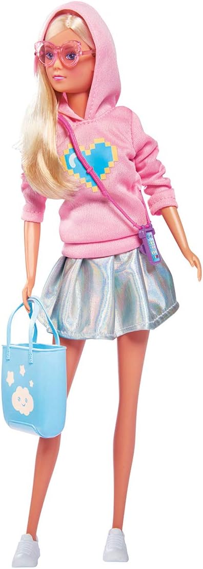 Simba STEFFI LOVE PASTEL FASHION 105733479, Blue, 33 cm