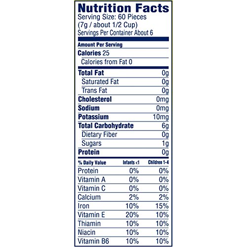 Gerber Graduates Puffs Cereal Snack, Vanilla, Naturally Flavored with Other Natural Flavors, 1.48 Ounce, (Pack of 6)