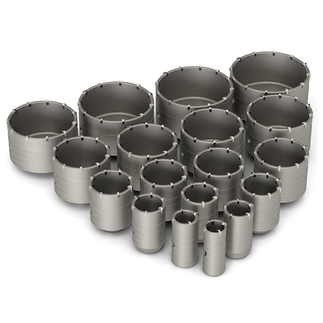 SYDARSYN Wall Hole Saw 100mm Drill Bit, Tungsten Carbide Tipped (TCT) Core Drill, Masonry Walls Cement Hole Opener Punching Tool (NOT Included Rod)