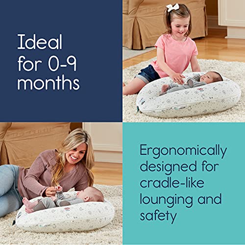 hiccapop Peanut Inflatable Portable Baby Lounger for Newborn Baby