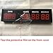 BTBSIGN 1.8'' LED Large Digital Countdown Clock Event Timer with Remote and Buttons