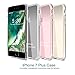 SOWTECH Compatible Apple iPhone 7 Plus /8 Plus Bumper Hard Cover Raised Lips Air Cushion Support Wireless Charging 5.5