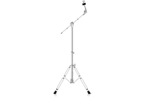 polar lights Cymbal Stand, Adjustable Cymbal Stand for Drum Hardware Percussion Mount Holder Gear Set Drum Hardware Set for Mounting Crash, Ride, Splash Cymbals, Double Braced Legs with Rubber Feet