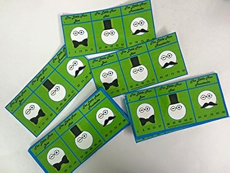 Little Mans Theme Tambola Tickets