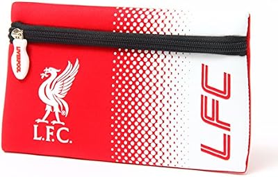 Official Football Merchandise Neoprene Zip Pencil Case Liverpool FC