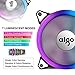 Aigo Aurora C3 Kit 3 Pack RGB Case Fan LED 120mm Speed Controllable High Performance High Airflow Adjustable Color PC CPU Computer Case Cooling Cooler With Controller