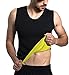 Roseate Men's Body Shaper Hot Sweat Workout Tank Top Slimming Neoprene Vest for Weight Loss Tummy Fat Burner
