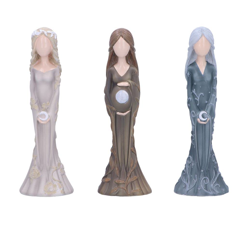 Nemesis Now Aspects Figurines, Multi Coloured, 15cm, Natural Mother Maiden Crone — image 1
