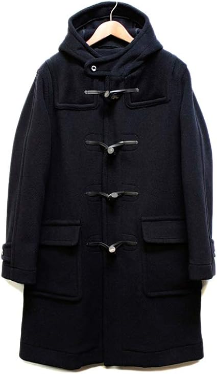 Amazon Invertere インバーティア ダッフルコートjoshua Ellis Newton Abbot メンズウールロングコート 36インチ Navy コート ジャケット 通販