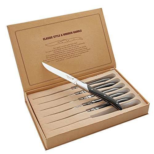 5 Laguiole+FlyingColors+Steak+Handle+Pieces