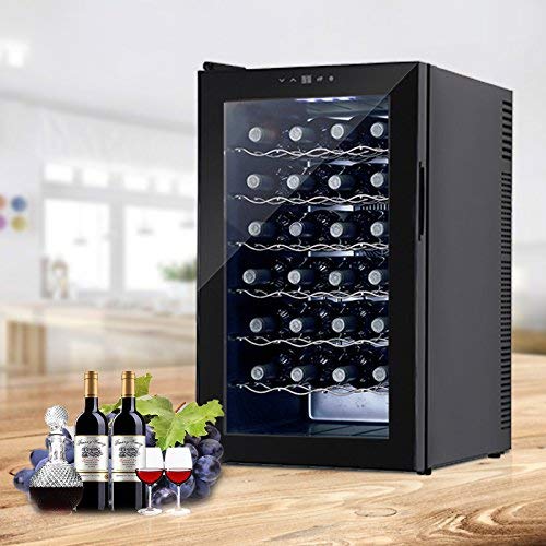 1 KUPPET+Thermoelectric+Freestanding+Cellar+Digital+Display+Double+layer