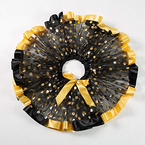 image for MIS1950s Kids Girls Dot Print Skirts Toddler Baby Tutu Party Dance Bal