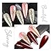 Gel Nail Polish Kit wih U V Light Starter Kit 36W LED Nail Lamp with Shinny Glitter Sequins Clear Uv Gel Nail Polish Set Base Top Coat Nail Art Decorations Rhinestone Tools French Manicure Kits