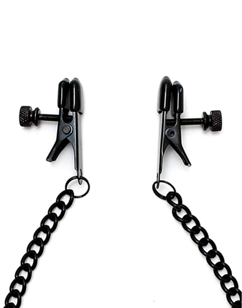 Rimba Nipple Clamps with Chain
