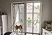 SHINE HAI Magnetic Screen Door with Heavy Duty Mesh Curtain Full Frame Velcro Fits Door Up to 34 x 82-inch Max, Black