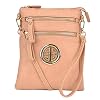Dasein-Small-Crossbody-Bag-Multi-Zipper-Pockets-Messenger-Bag-Lightweight-Shoulder-Bag-Functional-Purse