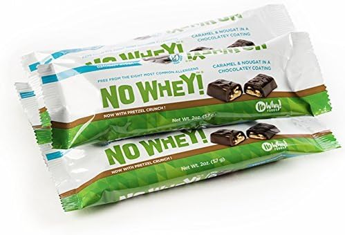 Premium Chocolatiers No Whey Caramel Nougat Vegan Candy Bars, 2 Ounce (4 Pack) by Premium Chocolatiers