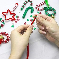 Hifunwu 1570 PCS Christmas Beaded Ornament Kit