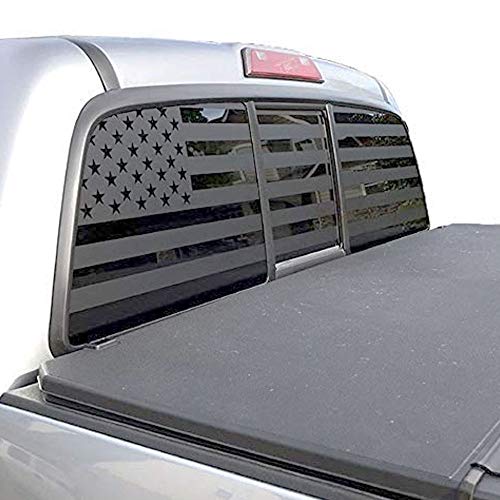 XPLORE OFFROAD American Flag Window Decal for Pickup Trucks, SUVs