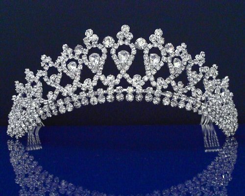 SparklyCrystal Wedding Tiara 42956