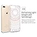 iPhone 7 Plus [5.5''] Case - Anwish Mandala Sun Lace Totem Series Print Cover Vogue Soft TPU Crystal Back Unique Ultraslim Thin Clear Protect Case For iPhone 7 Plus