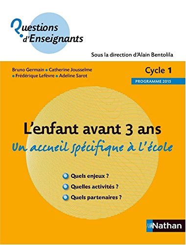 L' enfant avant 3 ans