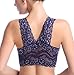 Manstore Women's All Over Sheer Lace Bralette Soft Wire Free Sleep Padded Bra Everyday Bra