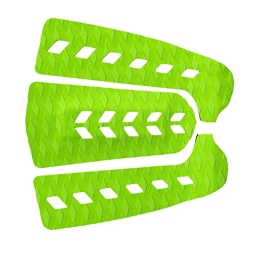 image for Prettyia 3Pcs Lightweight Surf Traction Pad EVA Surfboard Traction Pad