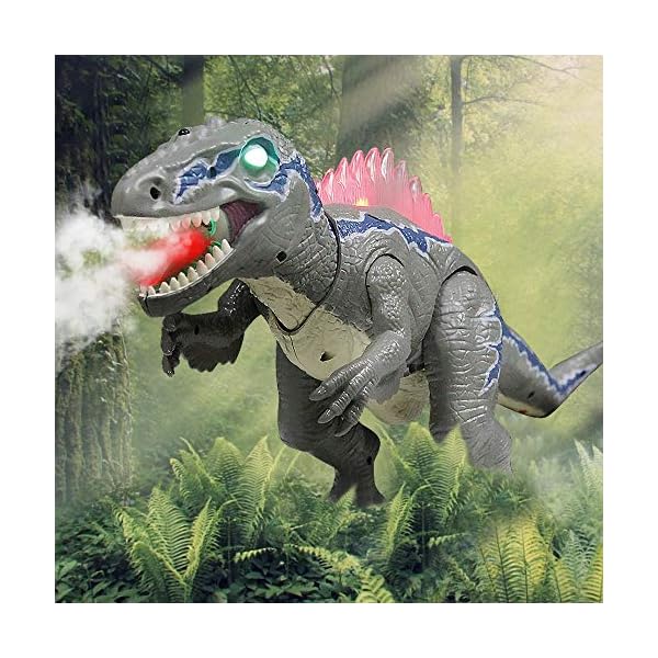 WISHTIME-Remote-Control-Dinosaur-Toys-for-Kids-Electronic-Toy-Walking-Spray-Mist-Realistic-Velociraptor-Dinosaur-Toys-with-LED-Light-Up-Roaring-Sound-Shaking-Head-For-Toddlers-Boys-Girls WISHTIME Remote Control Dinosaur Toys for Kids - Electronic Toy Walking Spray Mist Realistic Velociraptor Dinosaur Toys…