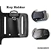 Sweatproof Sports Running Armband for iPhone 7 Plus 6s Plus 6 Plus, Android Samsung Galaxy S8 Plus, Note 3/4/5 (5.5 inch) With Adjustable Velcro, Reflective Workout Band, Key Holder & Screen Protector