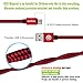 USB Type C Cable RENYANG USB C to USB A 2.0 Nylon Braided (6ft) Fast Sync Charger for Nexus 6p Nexus 5x Lumia 950xl 950 LG G5 OnePlus 2Nokia N1ZUK Z1 Apple Macbook and More (Red Black)