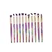 5 Piece Unicorn Rainbow Makeup Brush Set