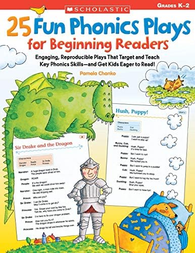 25 FUN PHONICS PLAYS FOR BEGINNING READERS