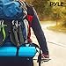 Heavy-Duty Compact Folding Utility Shovel - High-Carbon Steel w/ 3-Way Folding Design, Multi-Tool for Off Road, Camping, Gardening, Beach, Digging Dirt, etc. w/ Carrying Pouch - PyleSport PHMDSH11