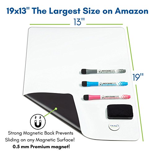 3 Magnetic+Erase+Whiteboard+Sheet+Refrigerator