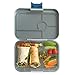 YUMBOX TAPAS Larger Size (Flat Iron Gray) Leakproof Bento lunch box with 4 compartment non-illustrated food tray for Adults, Teens & Pre-teens