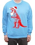 Happy Family Clothing The Last Man on Earth Santa T-Rex Pullover Sweatshirt