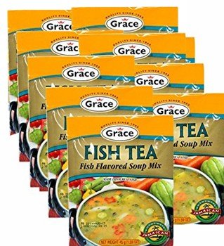 Grace Fish Tea 1.59 oz. Imported Pack of 12