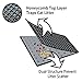 BlackHole Litter Mat Blackhole Cat Litter Mat - Medium Square 23