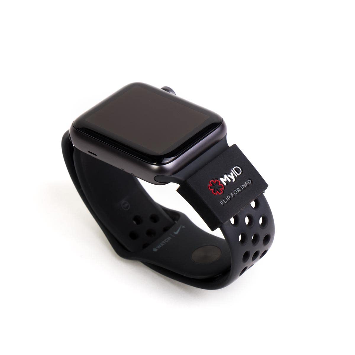 myID Medical ID Sleeve that Fits Apple Watch, Fitbit, Samsung Gear, Garmin and More
