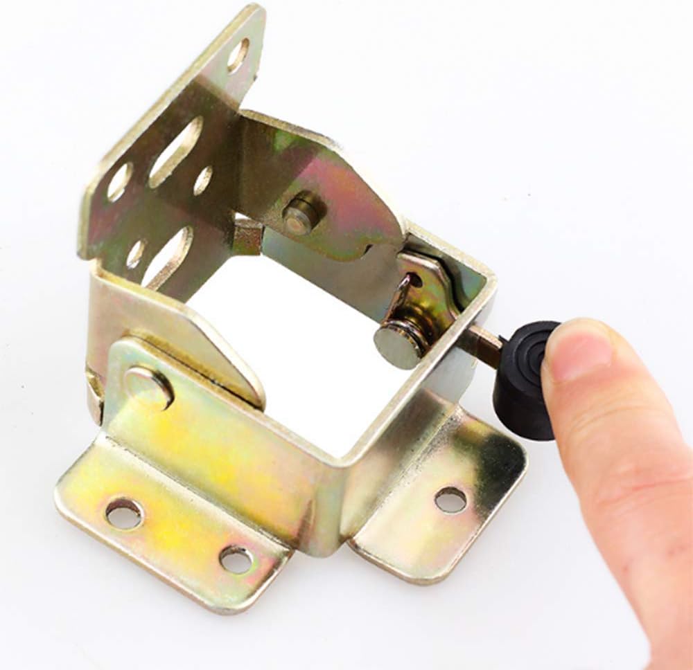 Iron Art 90 Degree Folding Table Leg Bracket Chair Extension self-Locking Lifting Support Connection Cabinet Hinge Furniture Hardware