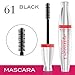 Bourjois Volume 1 Seconde Mascara for Women, No. 61 Black, 0.4 Ounce