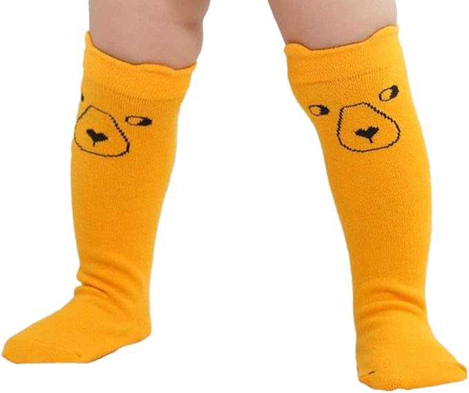 Amazon Co Jp Plus Nao プラスナオ 靴下 ハイソックス 冬 キッズ ベビー 赤ちゃん 男の子 女の子 滑り止め付き 動物 アニマル かわいい 服 ファッション小物